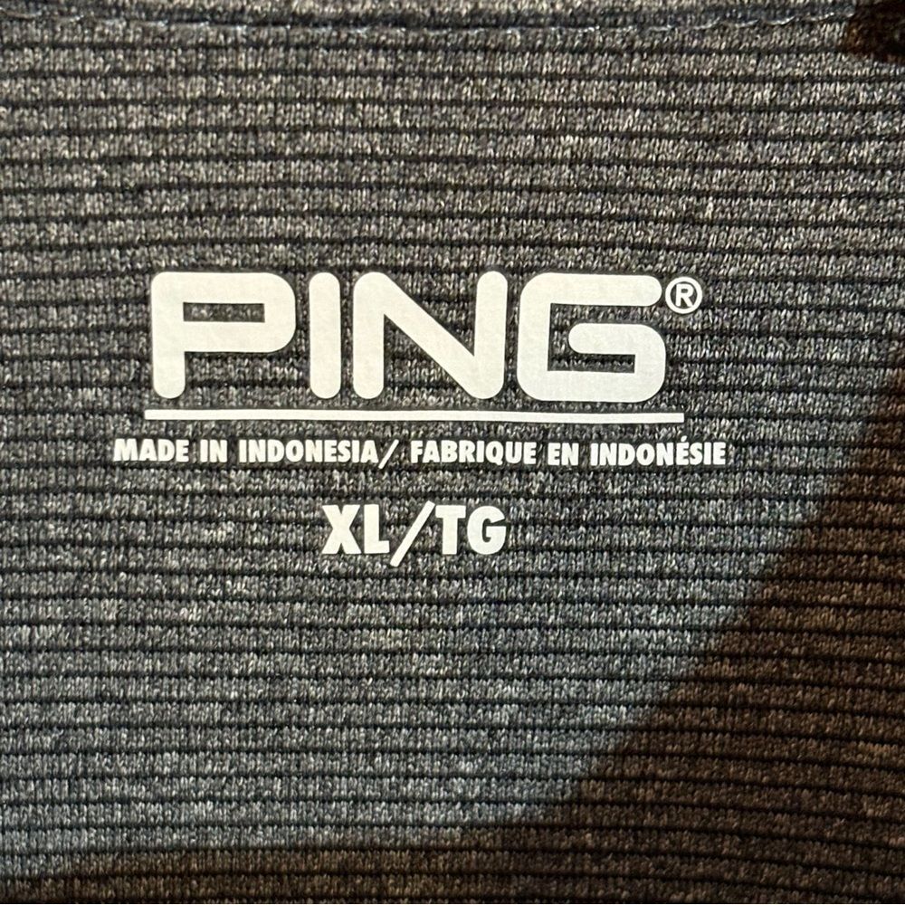 Ping Purdue University Golf Quarter Zip Long Sleeve Shirt XL - Picture 7 of 11